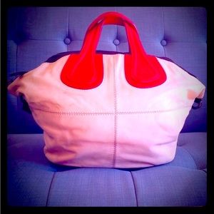 Givenchy Chic Large Nightingale Leather Satchel